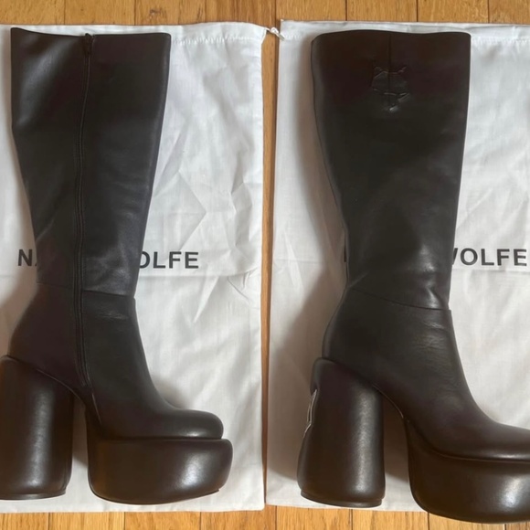 Naked Wolfe - Wanted Black Women Boots 9US/39EU - Picture 4 of 5